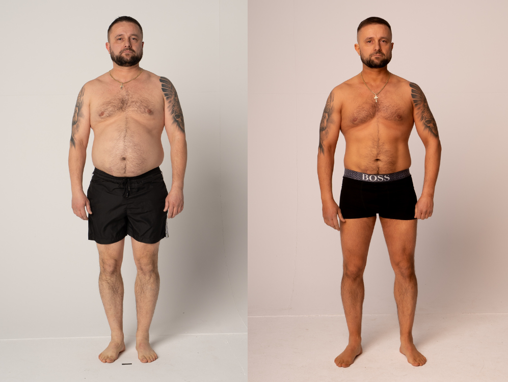 Łukasz - 13 kg „widzę dziś prawie połowę siebie sprzed tego czasu”