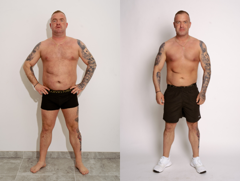 Tomek – prawie 16 kg mniej w 2 miesiące. Metamorfoza, której się nie spodziewał