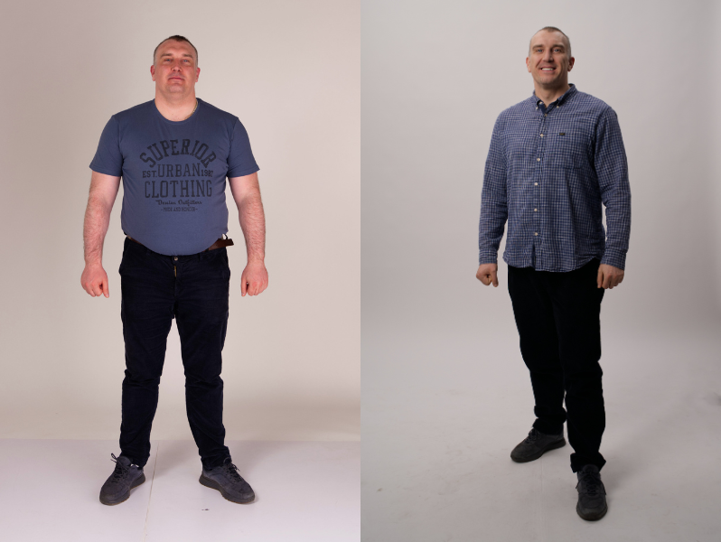 Andrzej –36 kg w 6 miesięcy. Od „nie do życia” do nowej energii