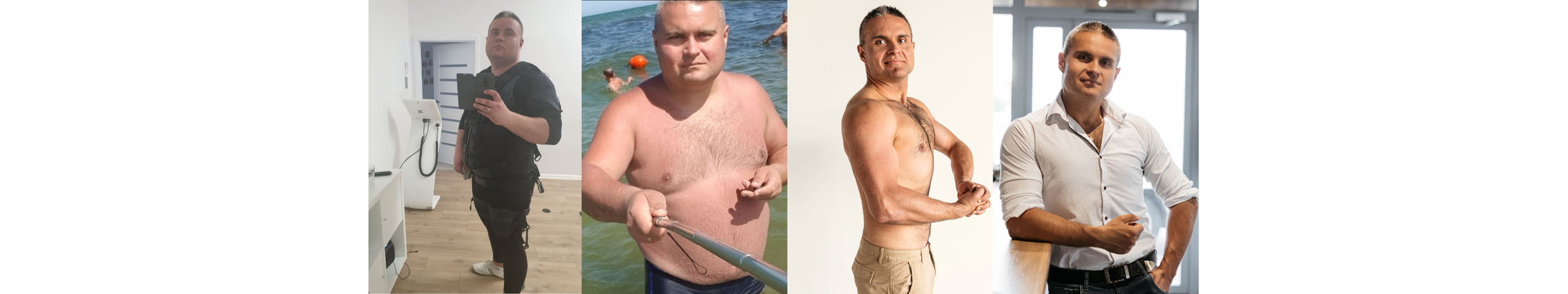 Adrian – minus 50 kg i +6 kg mięśni w 8 miesięcy. Totalna przemiana bez dźwigania ciężarów!